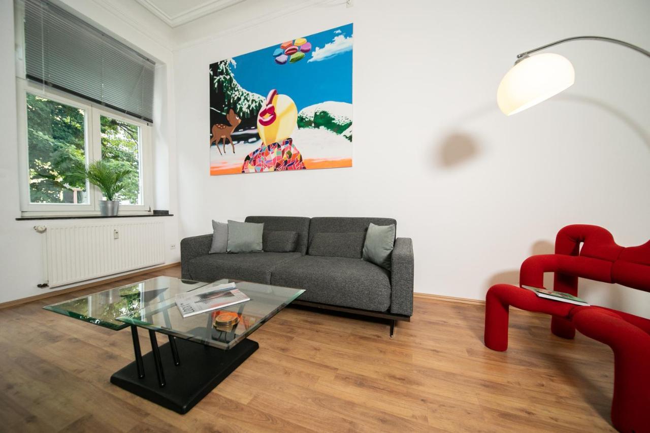 White 60 Qm Apartment - Zentral - Balkon - Messe Düsseldorf Exteriér fotografie